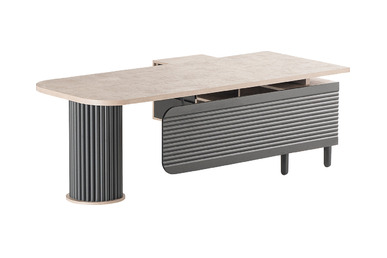 Verge Modern Yönetici Masası - küçük detay görsel 2 - Yönetici Masaları