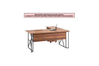 Zorite Ara Yönetici Masası 160cm - Yönetici Masaları
