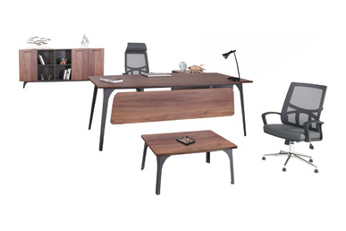 Caliberplus Sağ Etajerli Yönetici Takımı 220cm - Yönetici Takımları