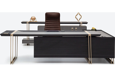 descon çift metal ayaklı makam takımı