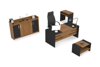 Draught Ofis Mobilyası Takımı 180cm - küçük detay görsel 2 - Yönetici Takımları