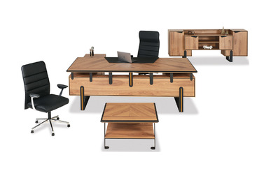 Fante Şık Metal Detaylı Yönetici Takımı - küçük detay görsel 2 - Yönetici Takımları