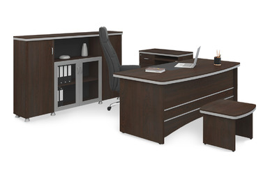 Firak Ahşap Müdür Takımı 180cm - Yönetici Takımları