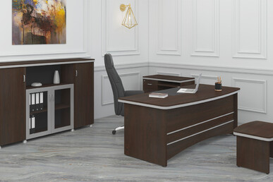 Firak Ahşap Müdür Takımı 200cm - küçük detay görsel 2 - Yönetici Takımları