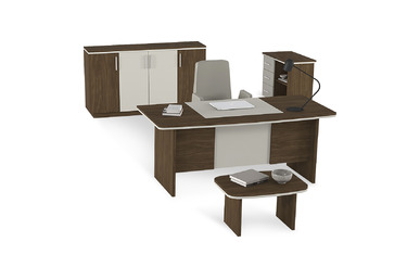 hawari sade ahşap ofis takımı 200cm