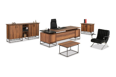 Laban Profil Metal Ayaklı Yönetici Takımı - Yönetici Takımları