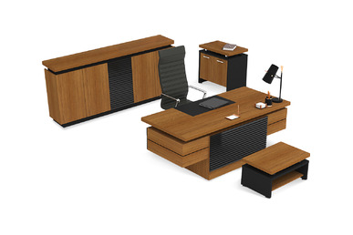 letra yönetici masa takımı - küçük detay görsel 2