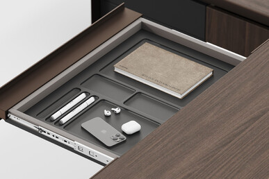 lonera metal ayaklı modern yönetici ofis mobilyası - küçük detay görsel 3