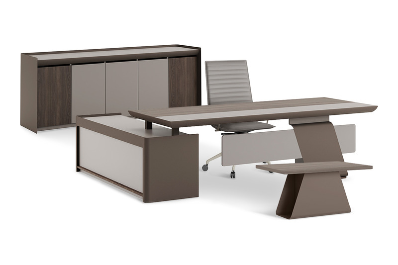Lonera Metal Ayaklı Modern Yönetici Ofis Mobilyası