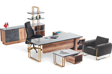 marcelin metal boru ayaklı yönetici takımı