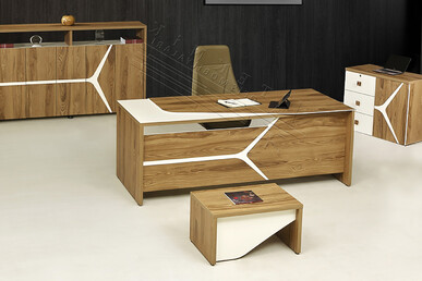 nopus melamin kaplama müdür takımı 180cm