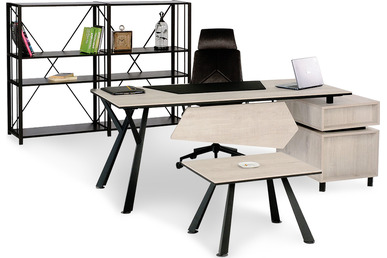 pasin kısa etajerli yönetici takımı 205cm