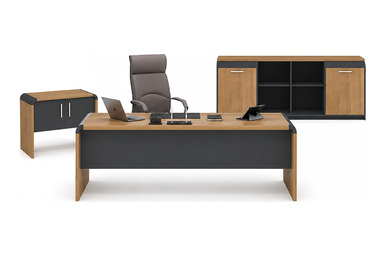 Prude Ahşap Müdür Takımı 180cm