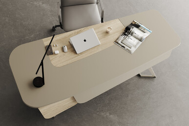 Rubble Metal Ayaklı Modern Yönetici Takımı - küçük detay görsel 3 - Yönetici Takımları