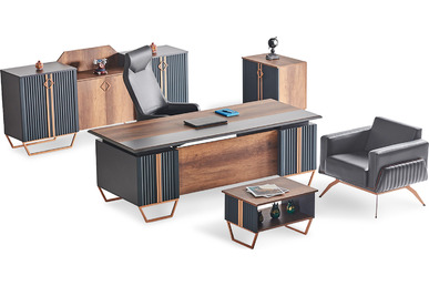 strom metalik renkli ayaklı yönetici takımı