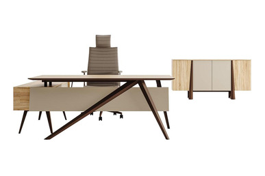 thima metal tasarım yönetici takımı 205cm - küçük detay görsel 2