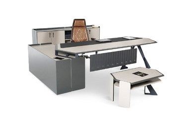 Wange Çapraz Metal Ayaklı Ofis Takımı - küçük detay görsel 2 - Yönetici Takımları