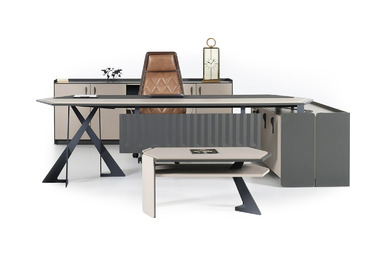 wange çapraz metal ayaklı ofis takımı