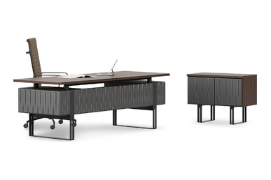 Wolas Metal Ayaklı Yönetici Takımı 200Cm - küçük detay görsel 2 - Yönetici Takımları